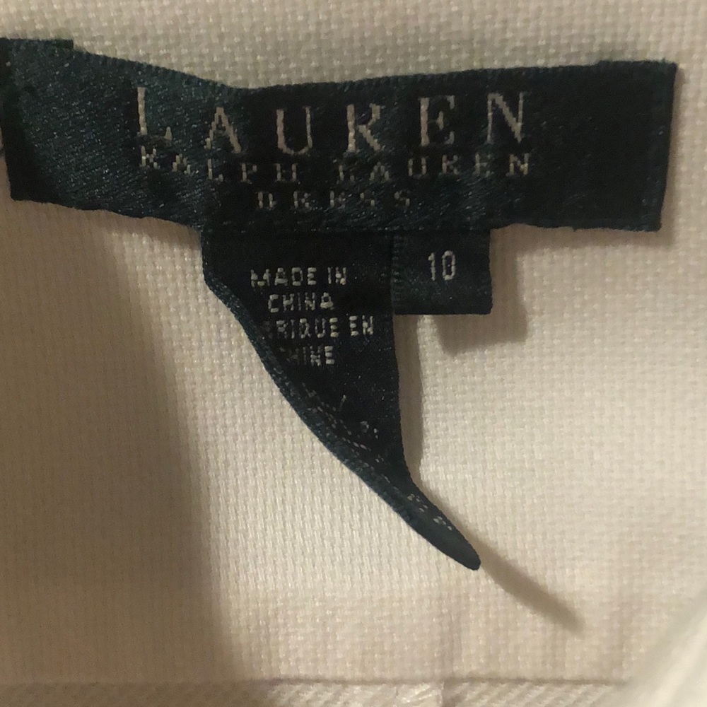 Ralph Lauren White Midi Dress - Picture 4 of 4
